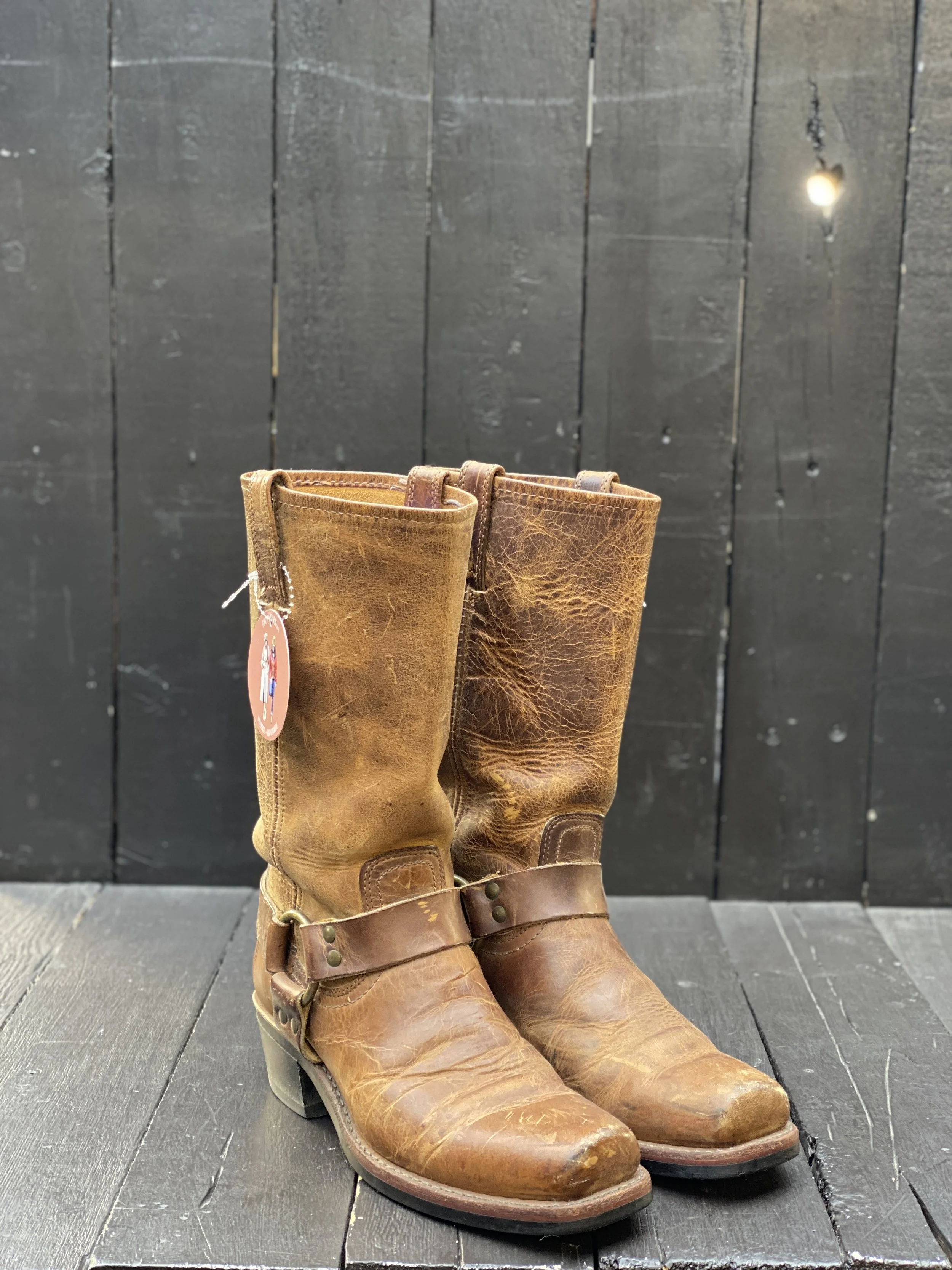 90s FRYE サイドジップ　ウェスタンブーツ　シボ革　US 9 良品 Mens 9, Frye Boots — FauxyFurr Vintage + Handmade